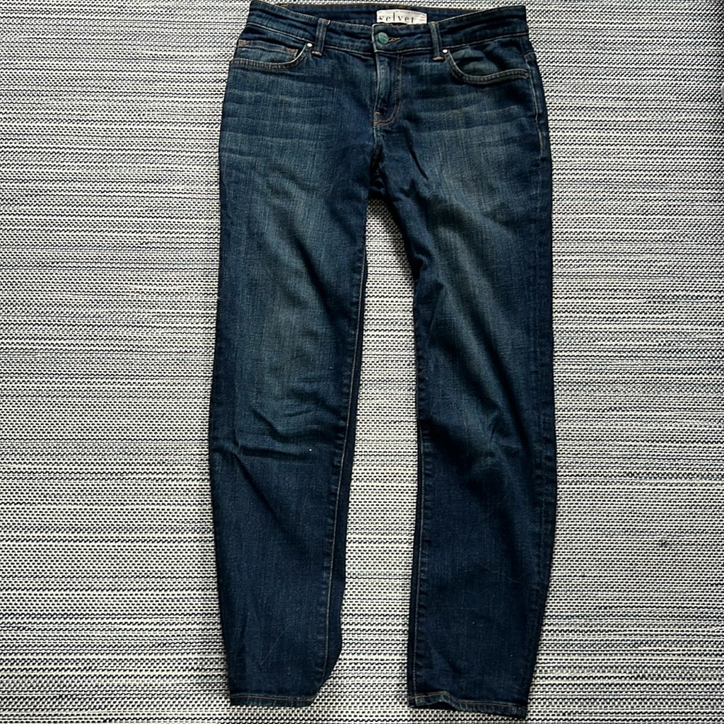 Velvet Denim Jeans